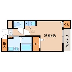 高の原駅 徒歩22分 1階の物件間取画像